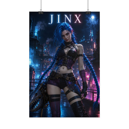 Copy of Arcane Jinx Poster League of Legends Wall Art Print Decor