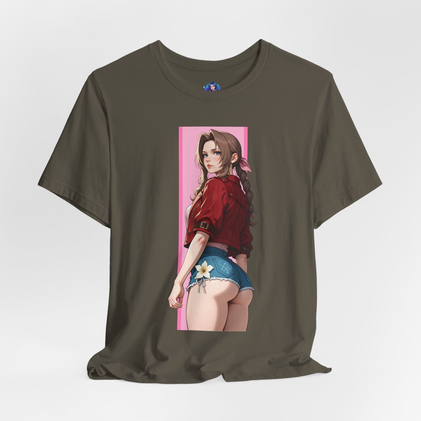 Aerith Gainsborough T-Shirt | Final Fantasy VII Tee for Gamers & Anime Fans