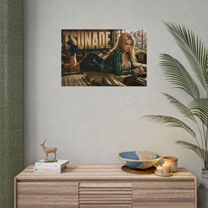 Tsunade Naruto Anime Poster Character Wall Art Room Decor Collectible Print