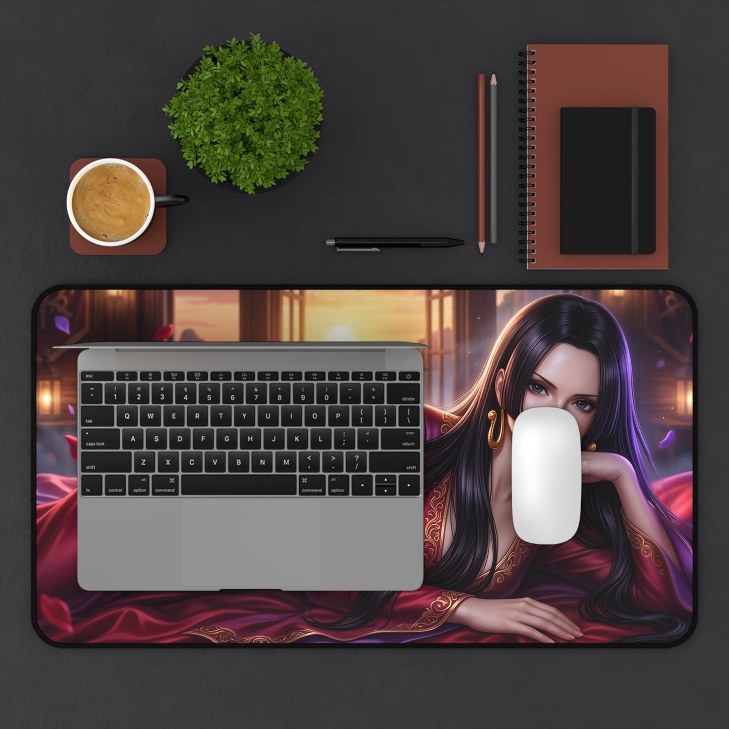 One Piece Mouse Pad, Boa Hancock Desk Mat, Gamer Gift XXL