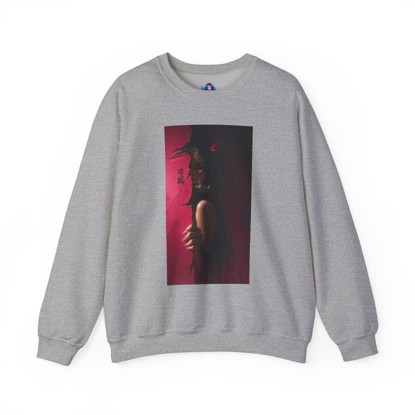 Nezuko Kamado Sweatshirt, Demon Slayer Crewneck, Cozy Anime Streetwear for Fans