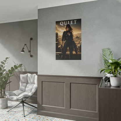 Quiet Metal Gear Solid Poster MGS Gaming Wall Art Print
