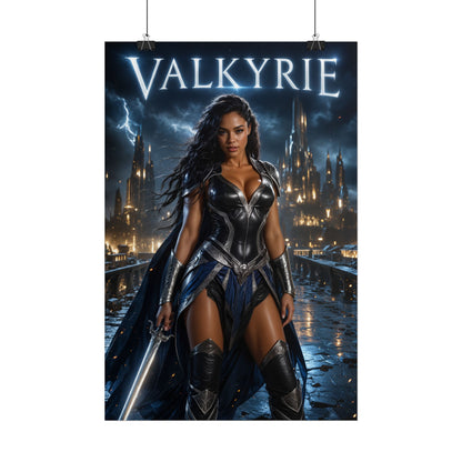 Marvel Valkyrie Thor Love and Thunder Poster Wall Art Print