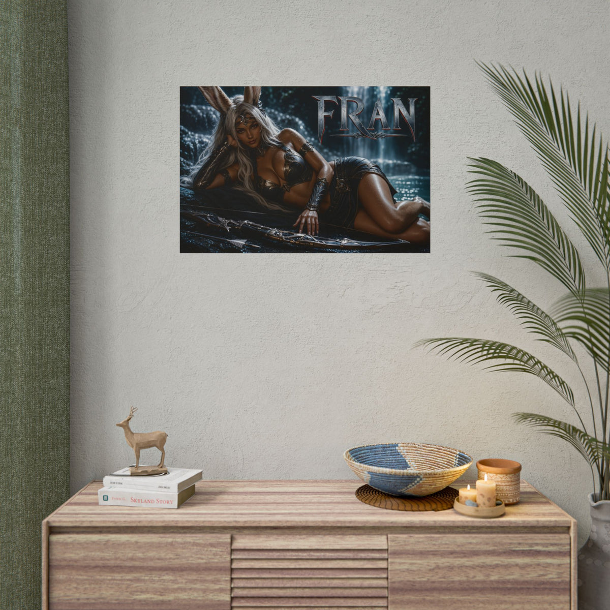 Fran Fantasy Poster Character Wall Art Bedroom Decor Collectible Print