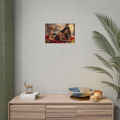 Wonder Woman Poster, DC Comics Wall Art, Fantasy Print Decor