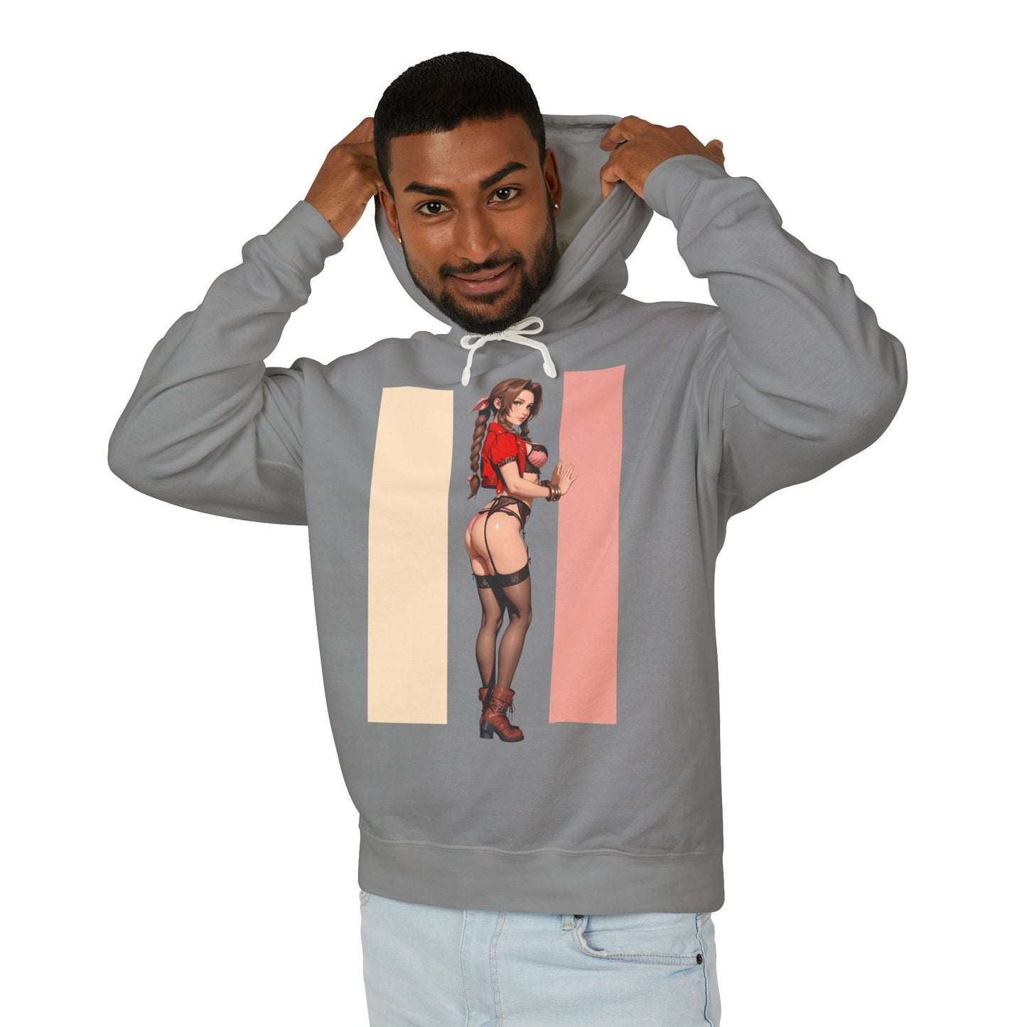 Худі з Аеріт Гейнсборо | Худі з Final Fantasy VII | Пуловер з аніме-героїнею