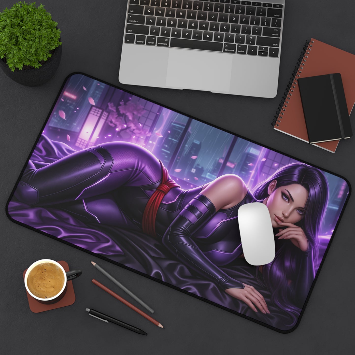 Marvel Mouse Pad, Psylocke Desk Mat, Gamer Gift XXL