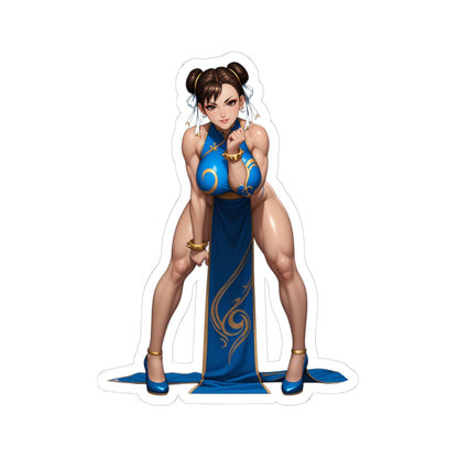 Наклейка Чун-Лі – вінілова наклейка Street Fighter для ноутбуків, журналів та декору інтер'єру