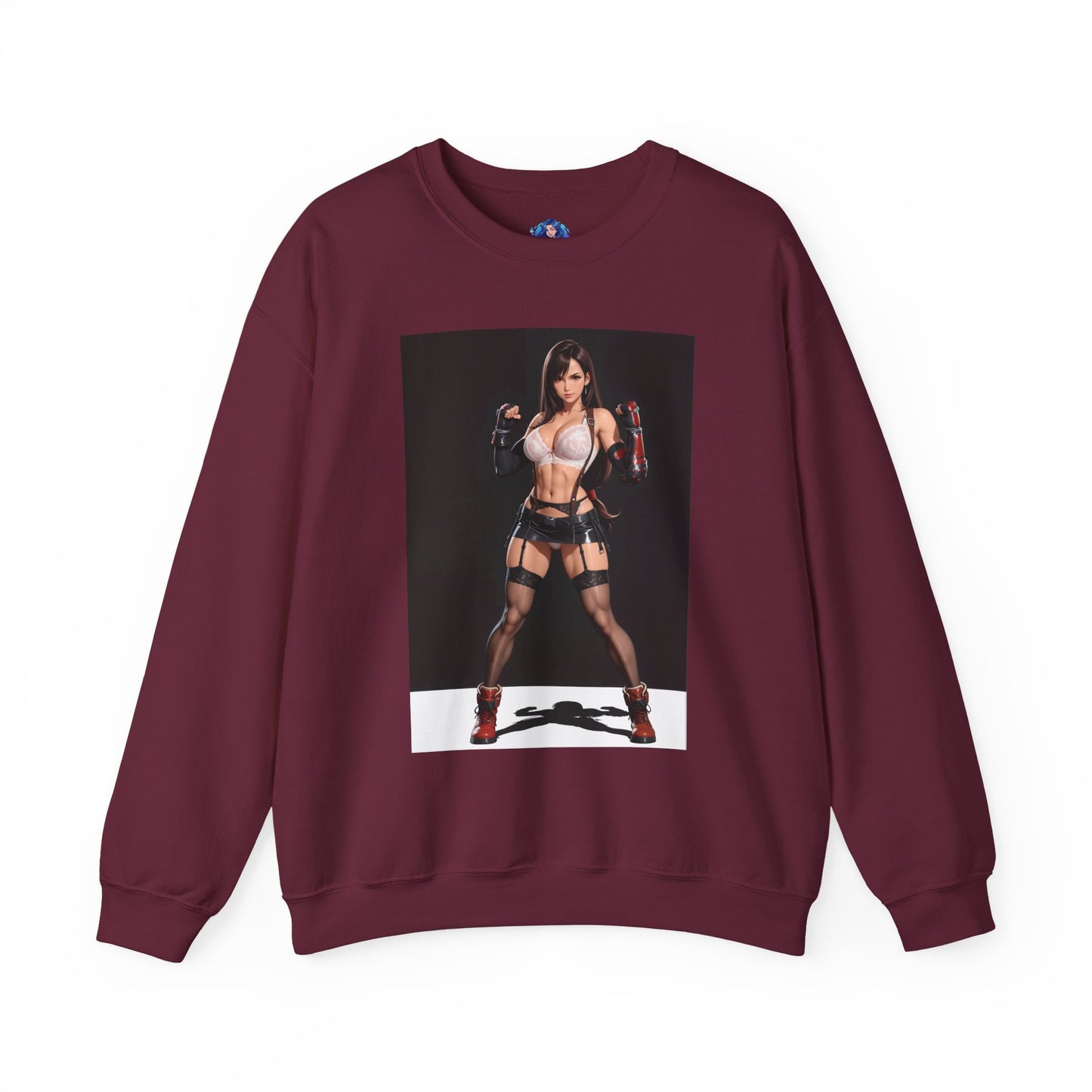 Толстовка Tifa Lockhart, футболка з круглим вирізом RPG Hero, преміальний вуличний одяг для фанатів ігор