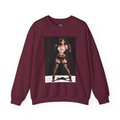 Толстовка Tifa Lockhart, футболка з круглим вирізом RPG Hero, преміальний вуличний одяг для фанатів ігор