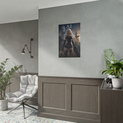 A2 NieR Automata Video Game Poster Gaming Wall Art Print