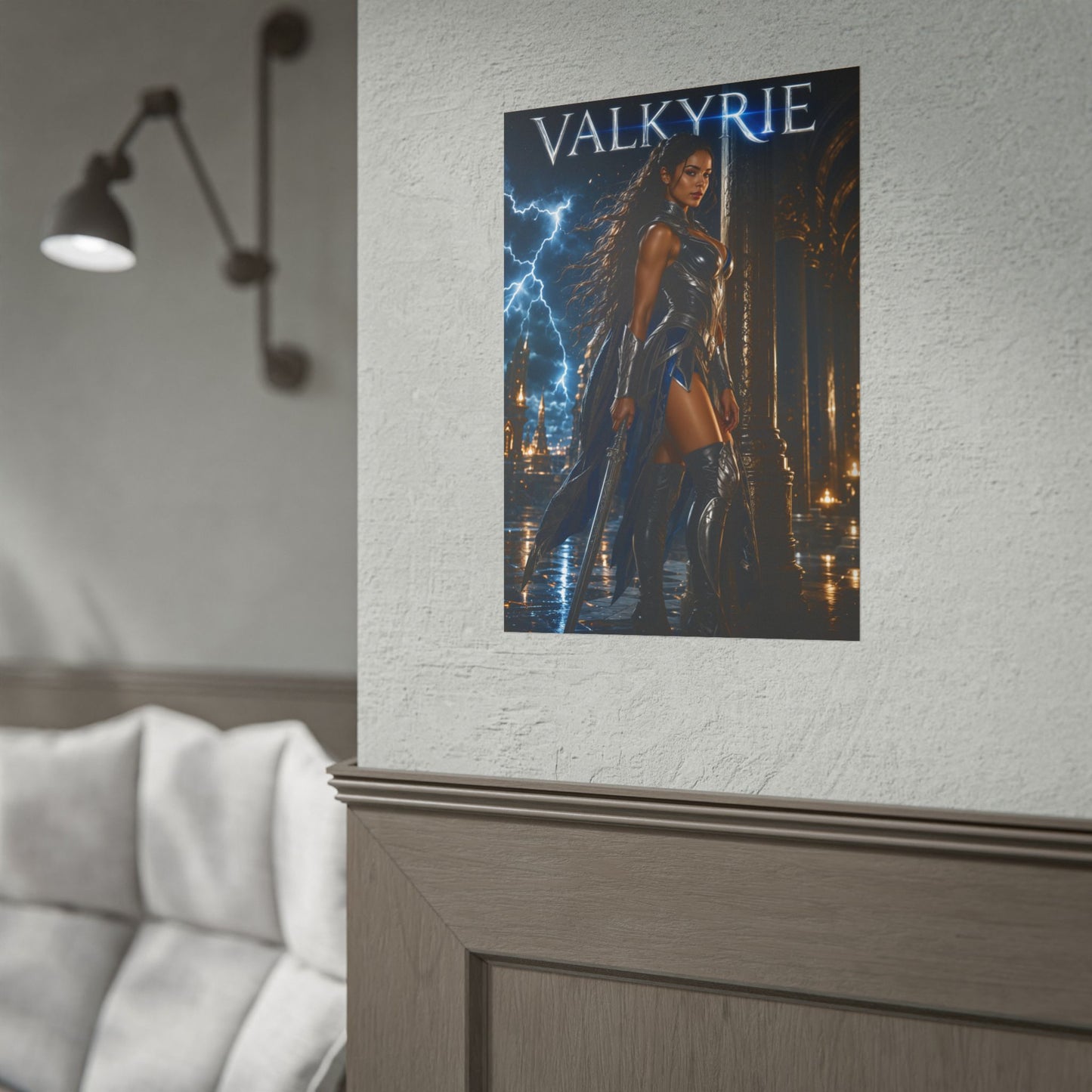 Valkyrie Marvel Thor Poster Asgard Wall Art Print Decor