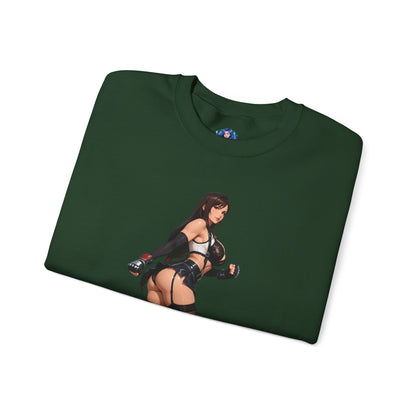 Толстовка Tifa Lockhart, FFVII Crewneck, затишний ігровий одяг для фанатів