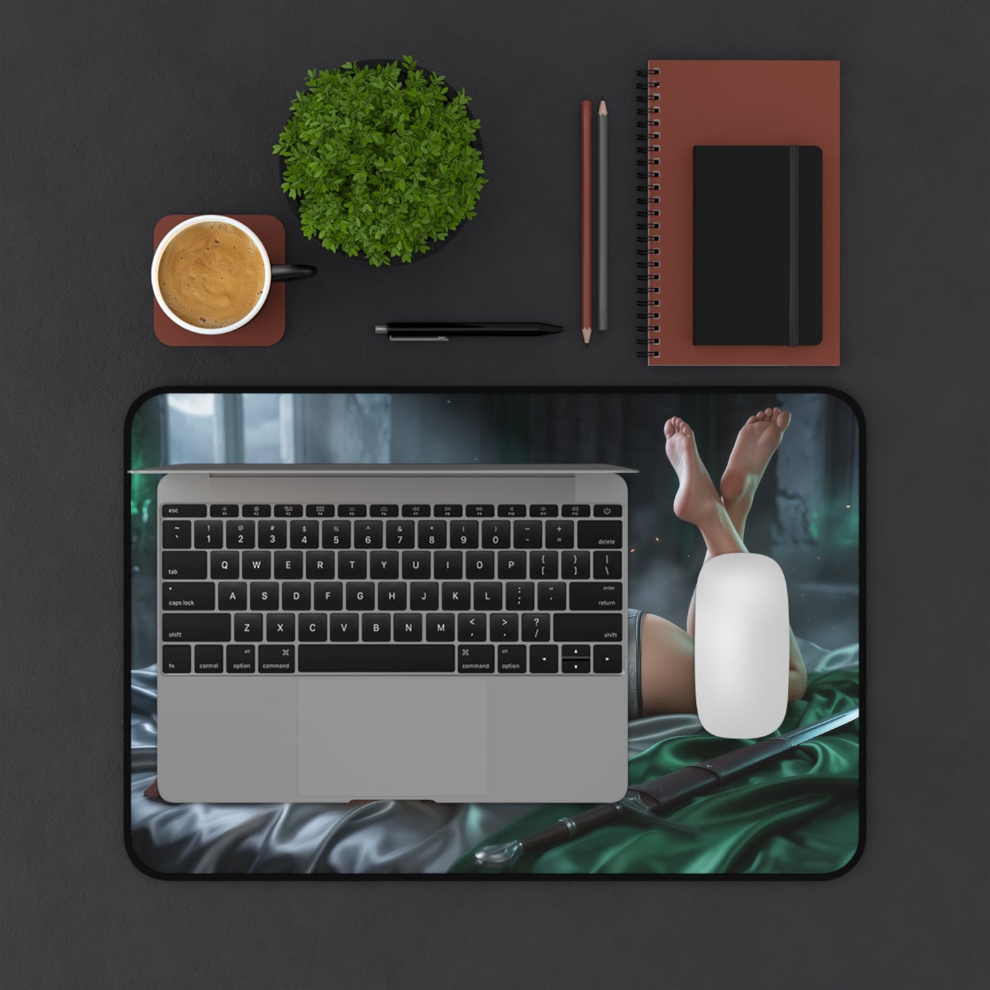 The Witcher Mouse Pad, Ciri Desk Mat, Gamer Gift XXL