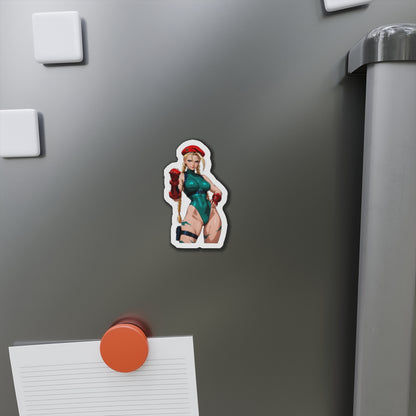 Cammy White Magnet – Street Fighter Anime Girl Fridge Magnet, Hot Fighter Decor