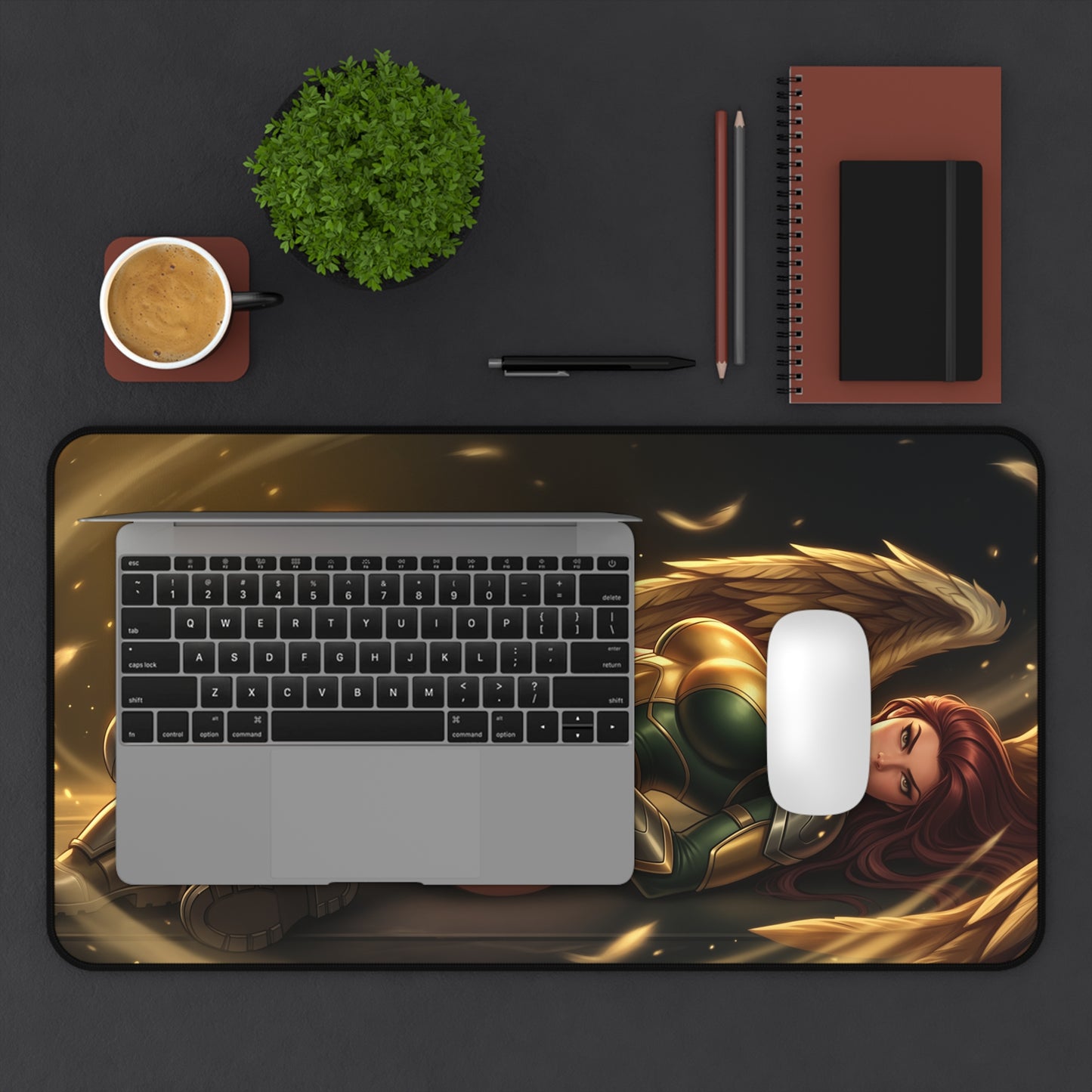 DC Comics Mouse Pad, Hawkgirl Desk Mat, Gamer Gift XXL