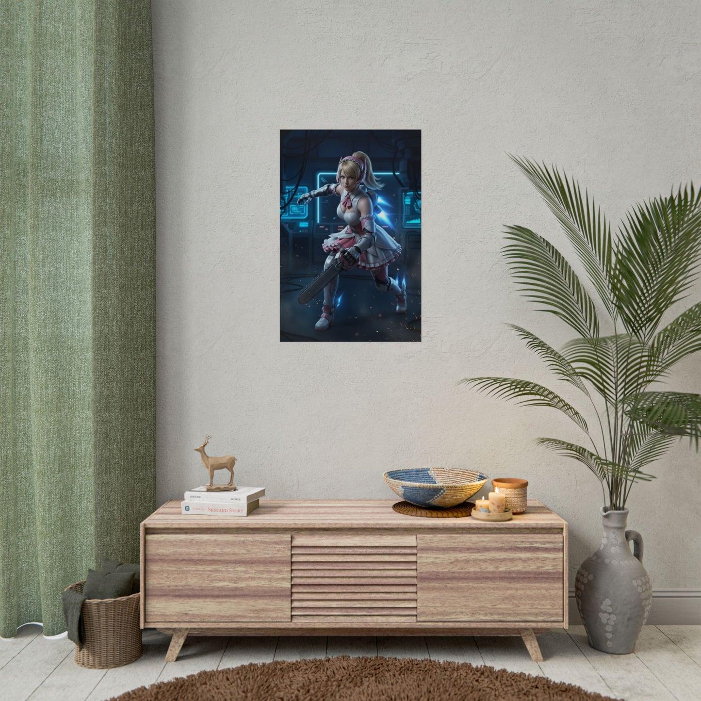 Alisa Bosconovitch Tekken Poster – Iconic Android Heroine Wall Art, high-res gaming room wall print