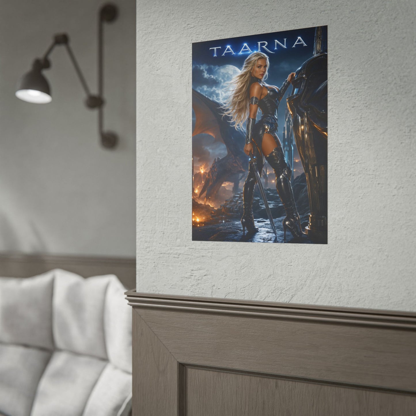 Taarna Heavy Metal Poster Fantasy Wall Art Print Decor