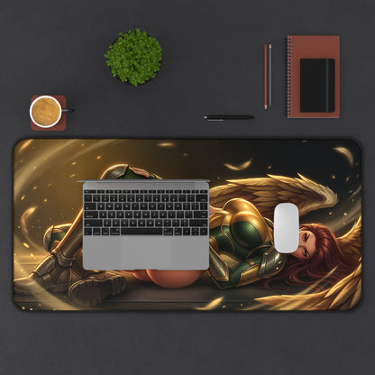 DC Comics Mouse Pad, Hawkgirl Desk Mat, Gamer Gift XXL
