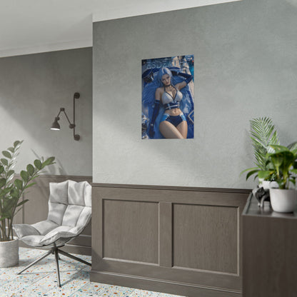Esdeath Akame ga Kill Poster Anime Wall Art Manga Style Bedroom Room Decor