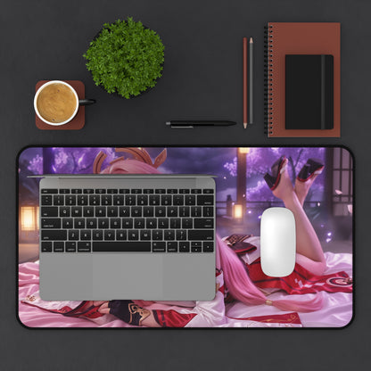 Genshin Impact Mouse Pad, Yae Miko Desk Mat, XXL Pad