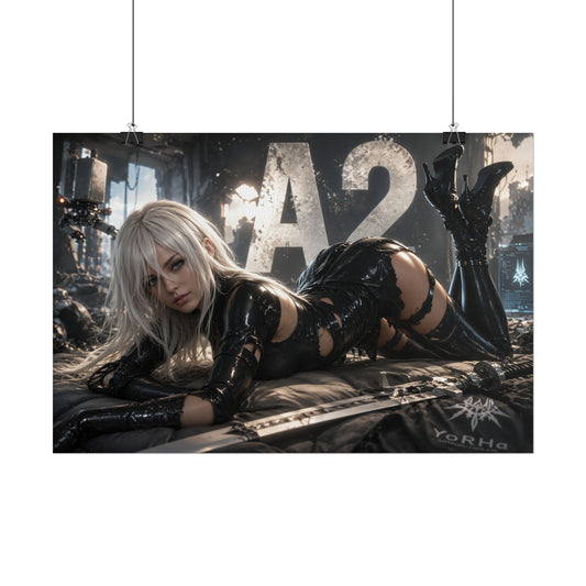 Game Room Decor A2 NieR Poster Gaming Wall Art Character Print Collectible Print