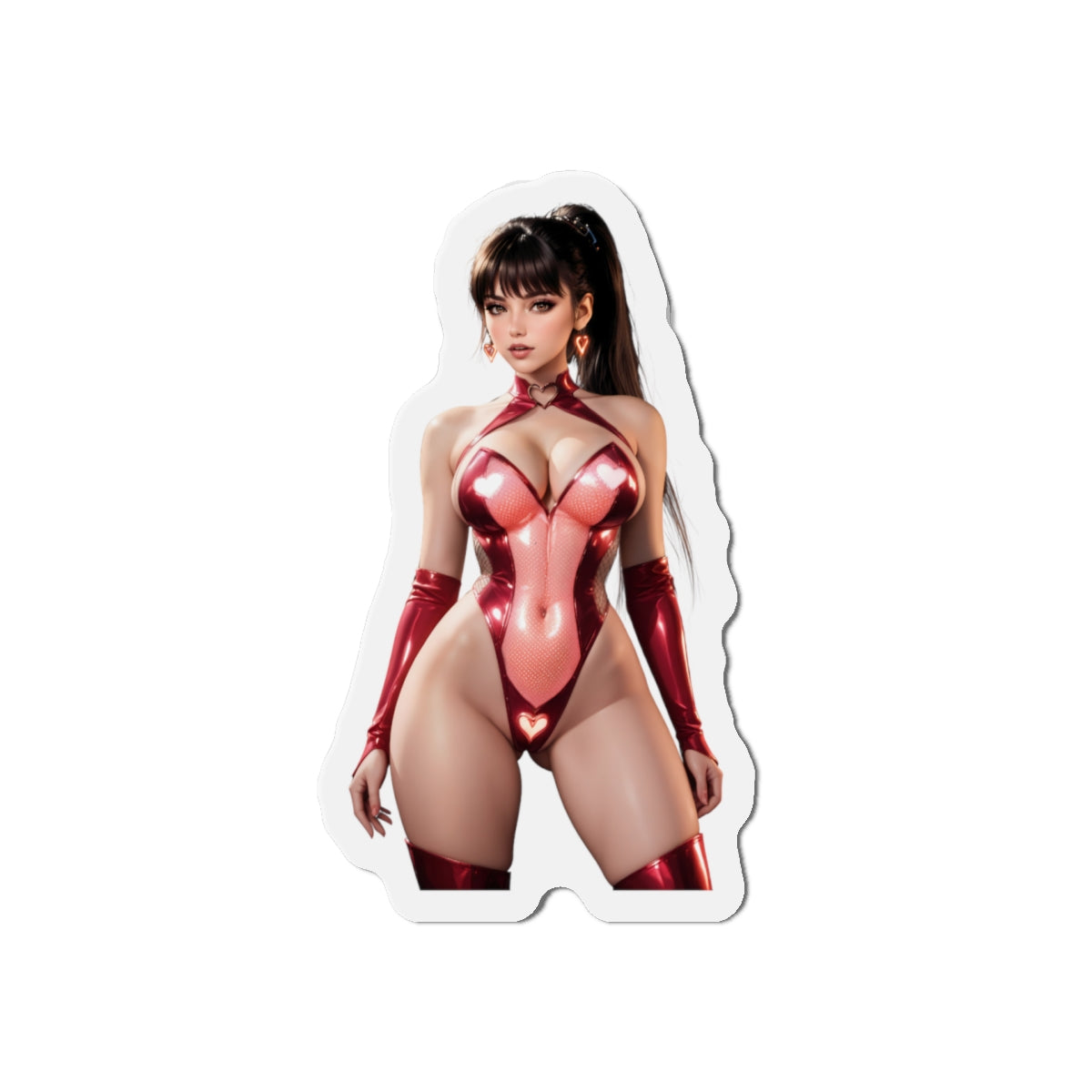 Eve Magnet – Stellar Blade Kühlschrankmagnet, futuristische Anime-Krieger-Kunst