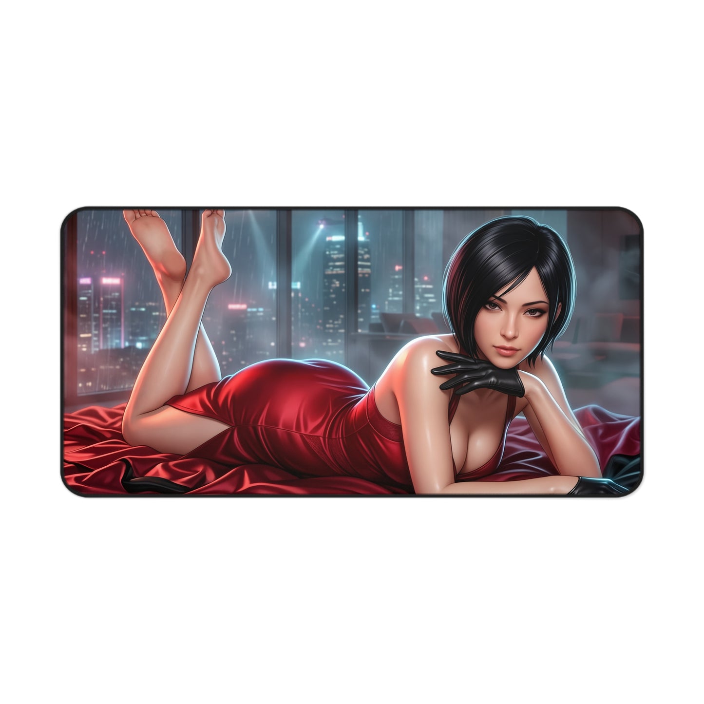 Resident Evil Mouse Pad, Ada Wong Desk Mat, Gamer Gift XXL