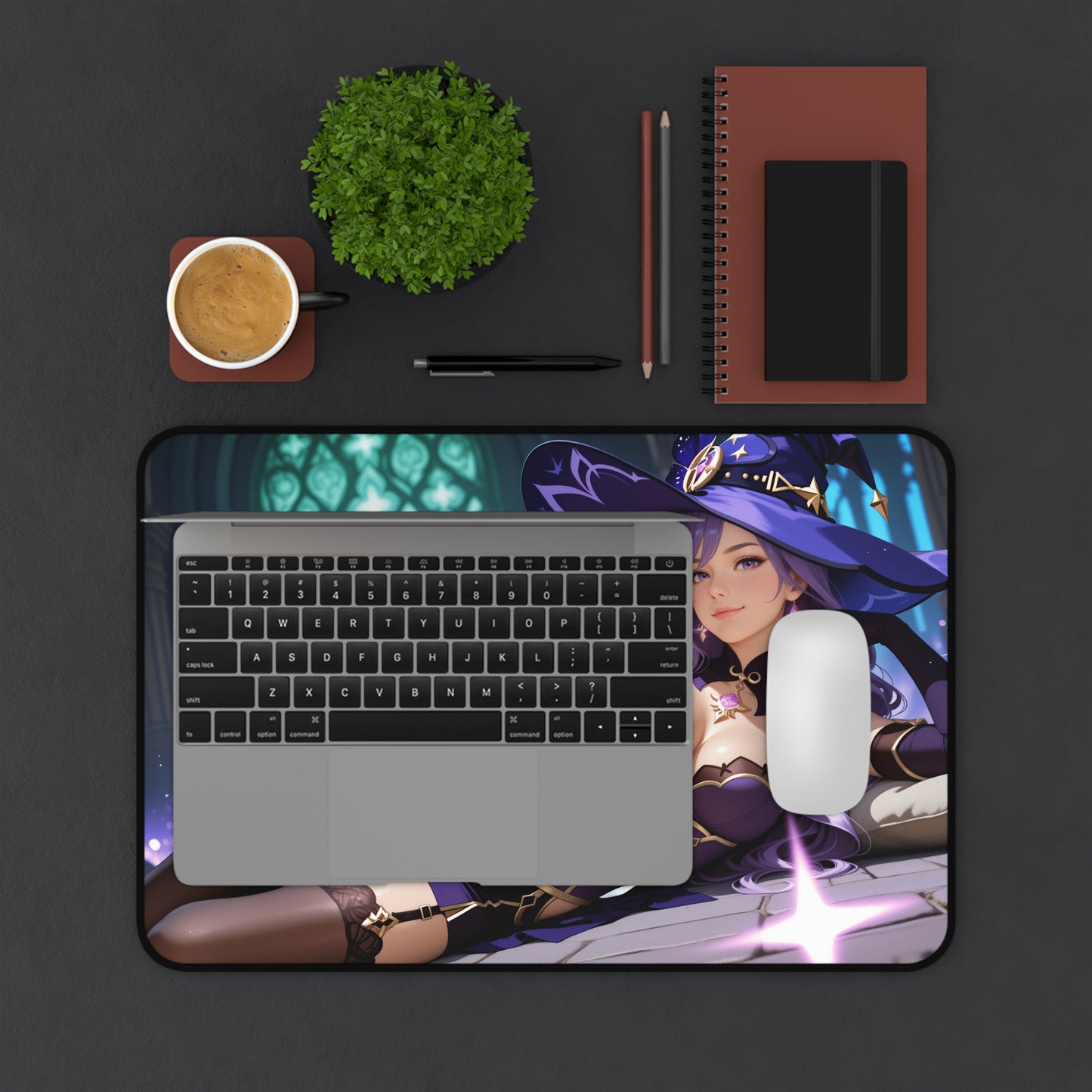 Килимок для столу Lisa Minci, килимок для миші Genshin Impact Heroine, налаштування ігрового столу для аніме