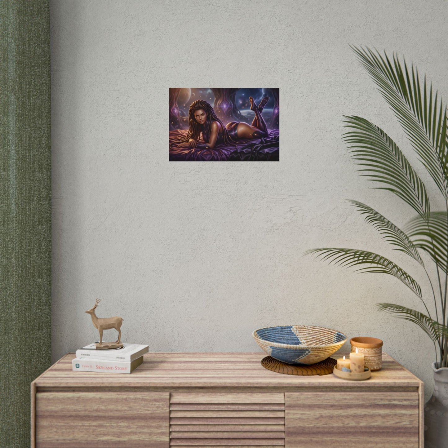 Sarah Kerrigan Poster, Sci Fi Wall Art, Gaming Print, Gamer Decor