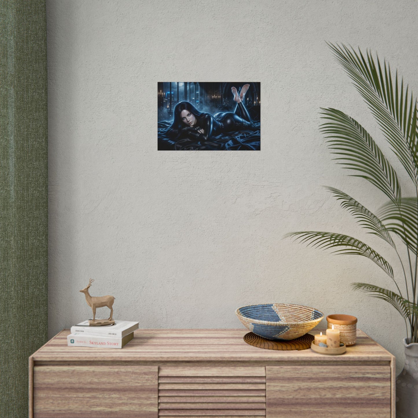 Selene Underworld Poster, Gothic Wandkunst, Vampir-Druckdeko