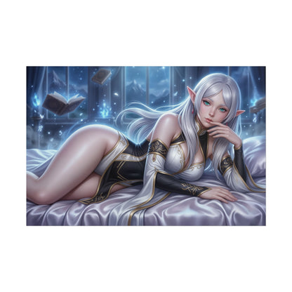 Frieren Poster, Anime Wall Art, Fantasy Anime Print, Room Decor