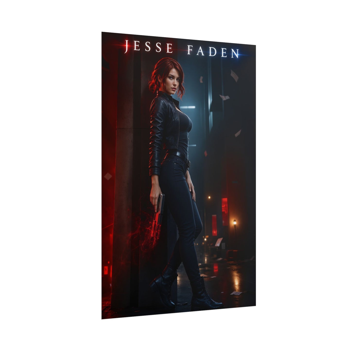 Jesse Faden Control Poster Remedy Game Wall Art Print Decor