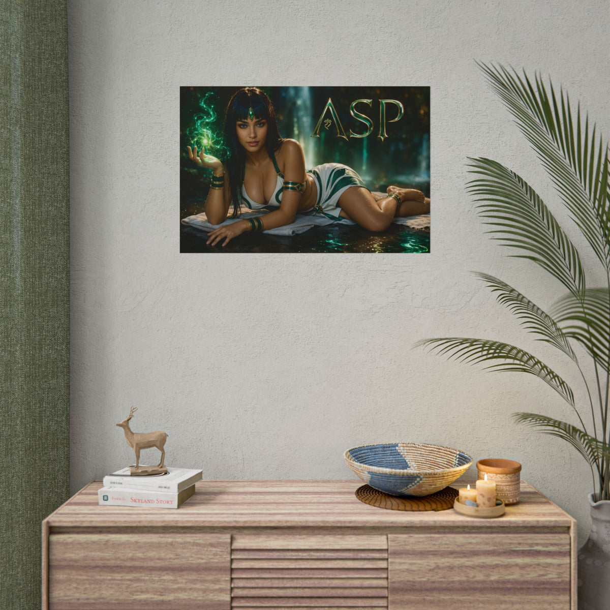 ASP Comic Poster Character Wall Art Collector Room Decor Art Print