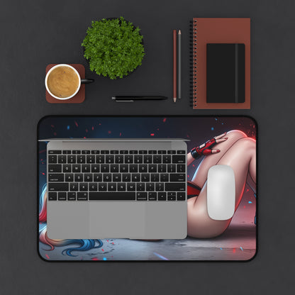 DC Comics Mouse Pad, Harley Quinn Desk Mat, Gamer Gift XXL