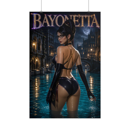 Gaming Wall Art Bayonetta Poster Bedroom Game Room Decor Art Print