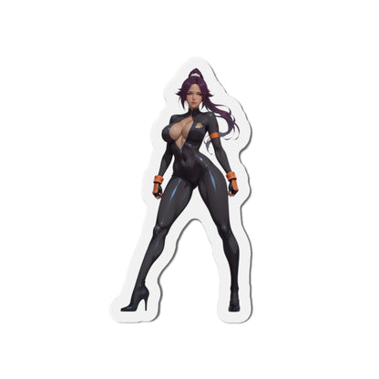 Yoruichi Shihouin Magnet – Bleach Anime Girl Fridge Magnet, Sexy Warrior Decor