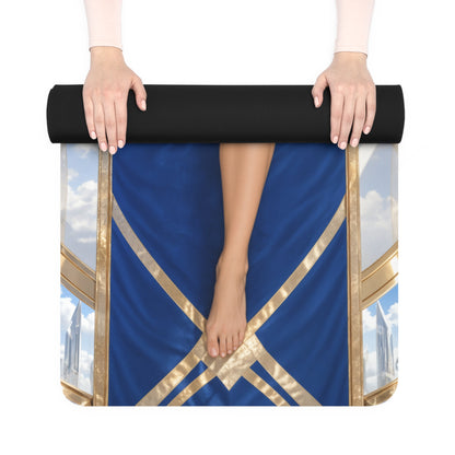 Supergirl Workout Mat Microfiber Suede Non Slip Yoga 24x72