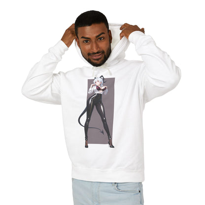 Zani Hoodie | Anime Heroine Hoodie | Futuristic Warrior Girl Pullover