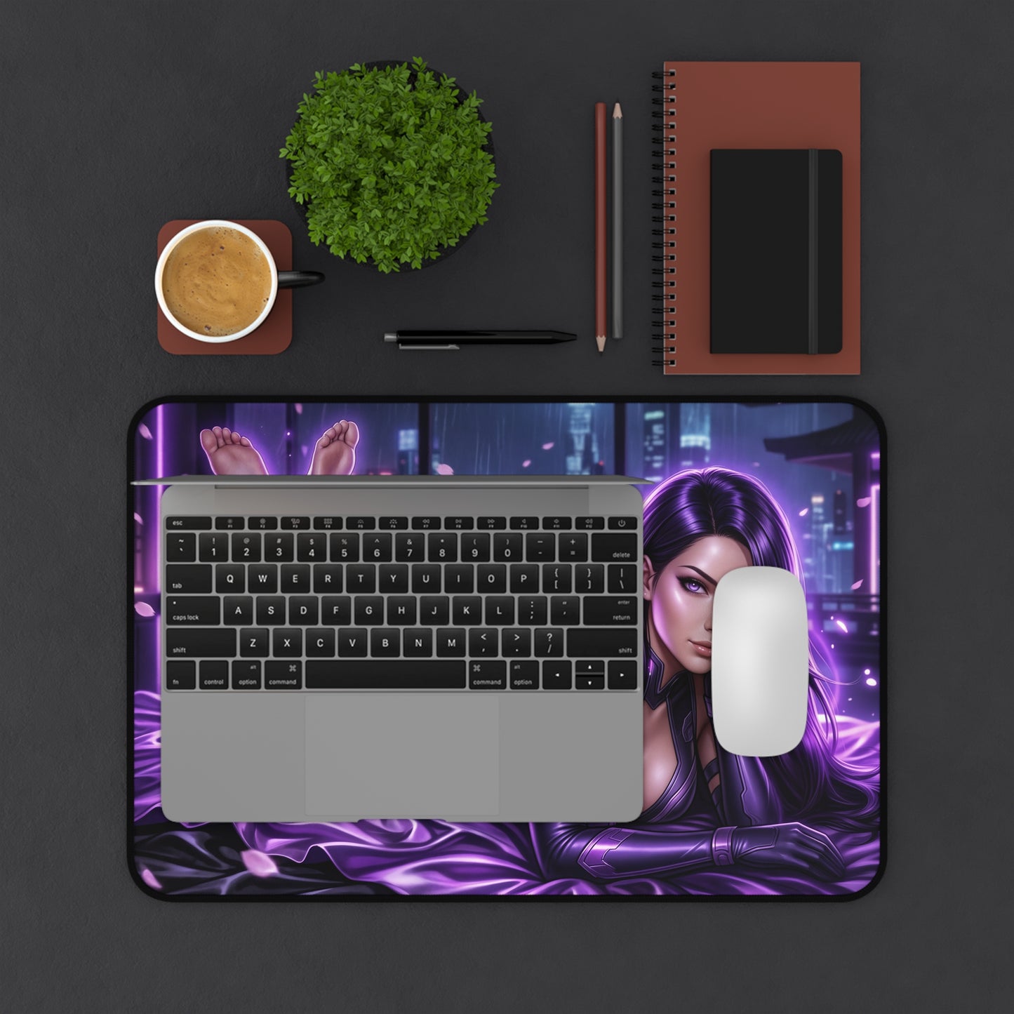 Marvel Mouse Pad, Psylocke Desk Mat, Large Gaming Pad