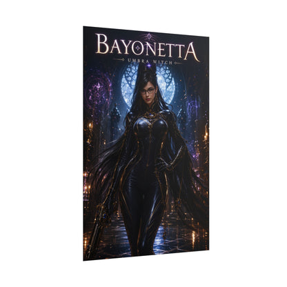 Bayonetta Poster, Gaming Wall Art, Fantasy Print, Gamer Decor