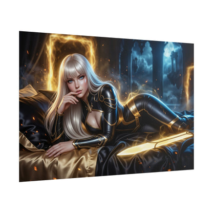 Magik Poster, Marvel Wandkunst, Comic-Druck, Fantasy-Deko