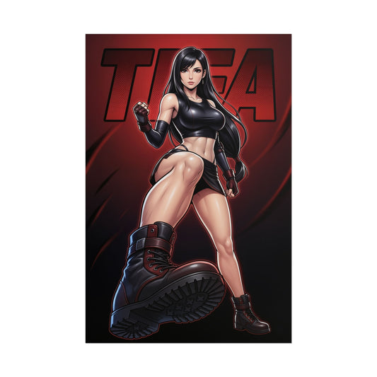 Tanya Mortal Kombat Poster, Mortal Kombat Wall Art Print, Warrior Princess Decor, Fighting Game Wall Art, Gamer Gift