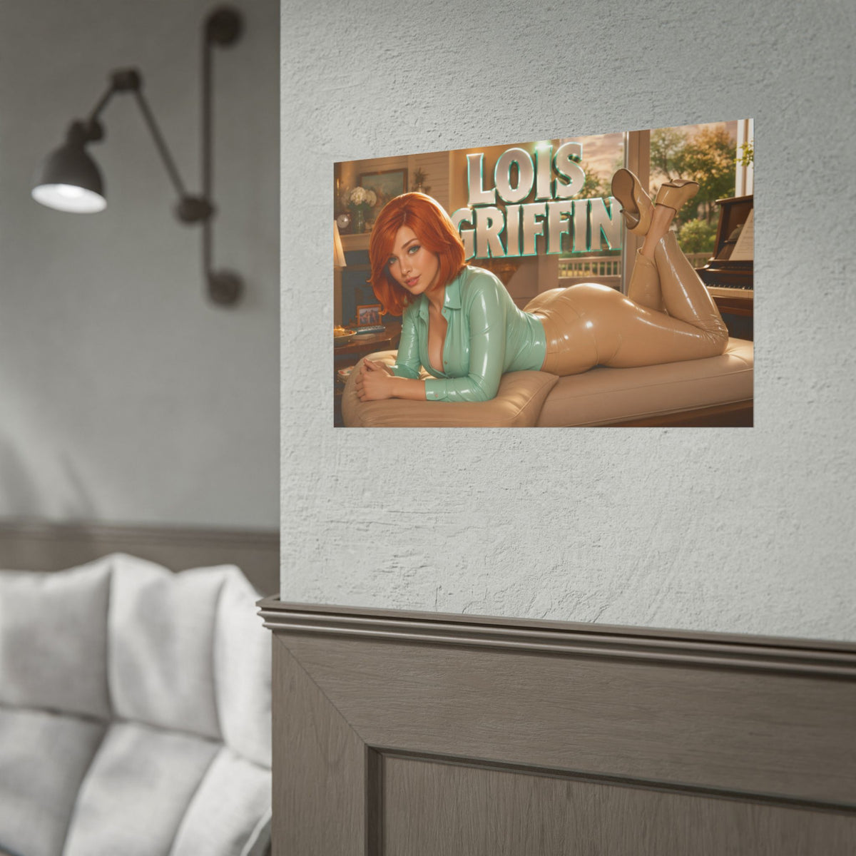 Lois Griffin Family Guy Poster Cartoon Wall Art Room Decor Collectible Print