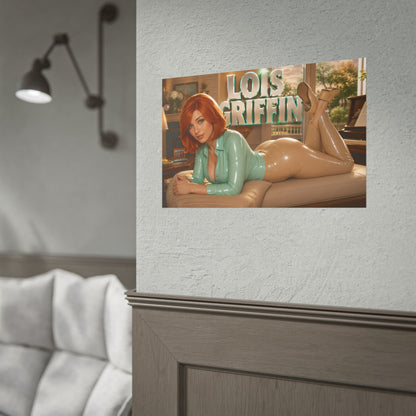Lois Griffin Family Guy Poster Cartoon Wall Art Room Decor Collectible Print