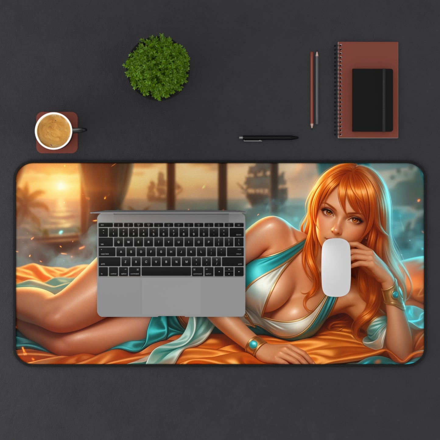 One Piece Mouse Pad, Nami Desk Mat, Anime Mouse Pad XXL