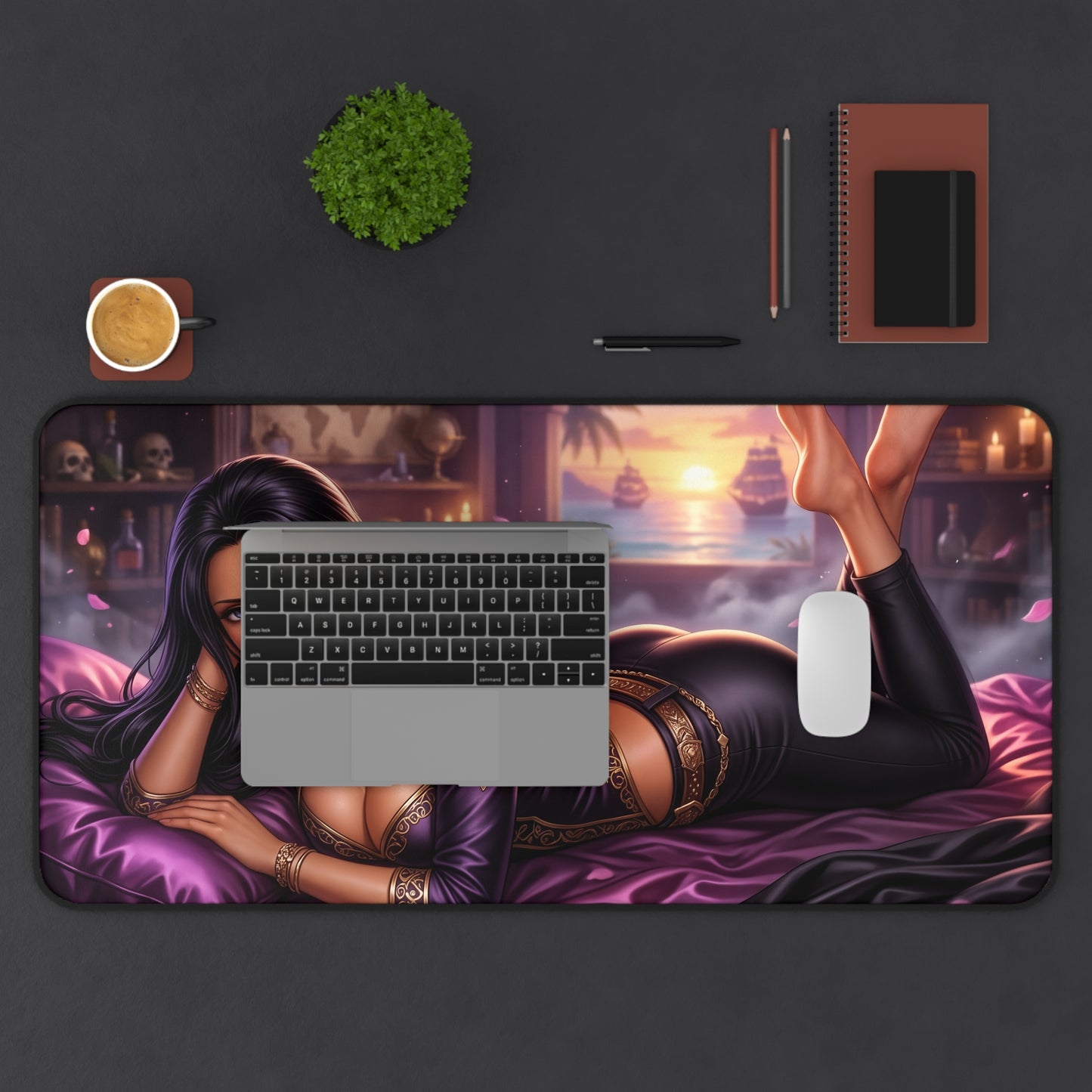 One Piece Mouse Pad, Nico Robin Desk Mat, Anime Decor