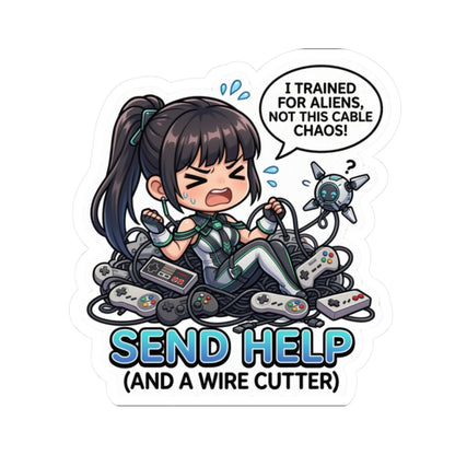 Eve Stellar Blade Aufkleber – Hochwertiger, glänzender Vinylaufkleber für den Innenbereich