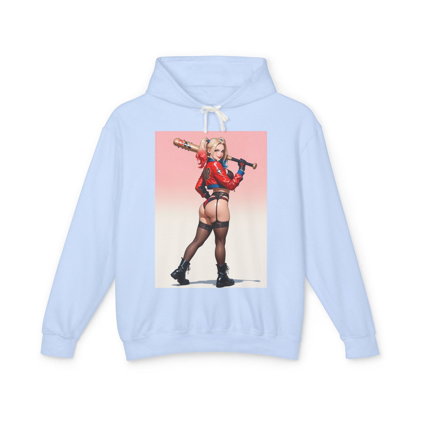 Harley Quinn Hoodie | Gothic Gotham Hoodie für DC-Fans | Waifu Villain Pullover