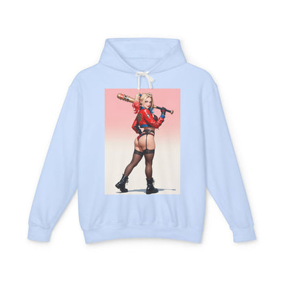 Harley Quinn Hoodie | Gothic Gotham Hoodie für DC-Fans | Waifu Villain Pullover